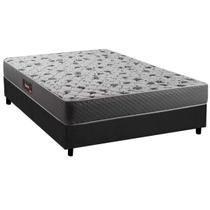 Colchão Herval Espuma Black 25 DF+Box Gray 138x188 Colchão Herval Espuma Black 25 DF+Box Gray 138x188
