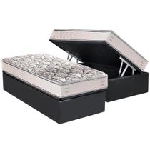 Colchão Herval Espuma C1604 DF+Baú Gray 88x188