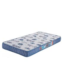 Colchão Ícaro Kids Azul D23 Solteiro 88x188x14cm