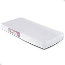 Colchão Infantil Berço Mini Cama Impermeável Espuma D18 Macio Antiácaro 60x130x12cm Baby Light