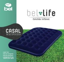 Colchão inflável casal 191,0x137,0x22,0cm - Bel Lazer