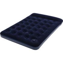 Colchão Inflável Casal com Bomba Basic + - Azul Colchão Inflável Casal com Bomba Basic + - Azul