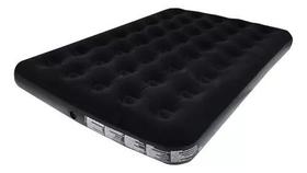 Colchão Inflável Casal Deluxe Comfort Bel Preto (110207) Colchão Inflável Casal Deluxe Comfort Bel Preto (110207)