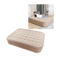 Colchão Inflável Casal Elevado com Bomba Elétrica Embutida 110V