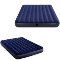 Colchão inflável casal intex fiber tech 191x137x25cm Colchão inflável casal intex fiber tech 191x137x25cm