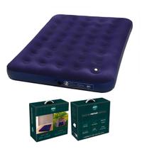 Colchão Inflável Casal Multiuso Mor Aveludado Com Inflador Embutido