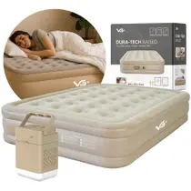 Colchão Inflável Casal Queen Raised Elevado com Bomba Lítio USB VG Plus Colchão Inflável Casal Queen Raised Elevado com Bomba Lítio USB VG Plus