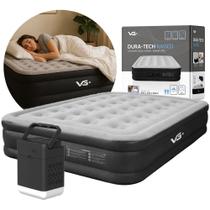 Colchão Inflável Casal Queen Raised Elevado com Bomba Lítio USB VG Plus Colchão Inflável Casal Queen Raised Elevado com Bomba Lítio USB VG Plus