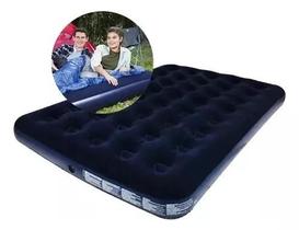 Colchão Inflável Casal Resistente Para Camping Casa Bestway Colchão Inflável Casal Resistente Para Camping Casa Bestway