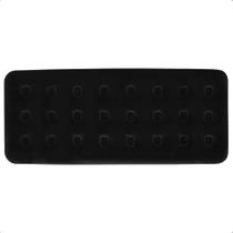 Colchão Inflável de Ar Deluxe Comfort Preto Bel Resistente Uso Doméstico, Ca ou ViagensSuporta 300kg
