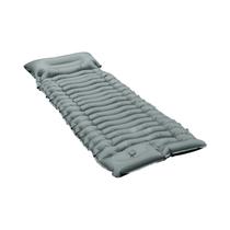 Colchão Inflável De Camping De 4 Polegadas De Espessura Com Travesseiro E Bomba Integrados Para