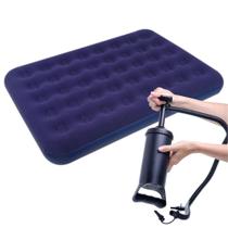 Colchão Inflável de Casal com Bomba de Ar Manual Sun way
