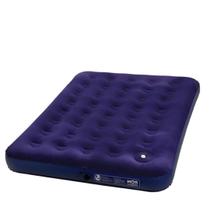 Colchão inflável de casal com fole multiuso azul marinho 1.91 x 1.37 x 22cm