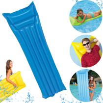 Colchão Inflável Grande Praia Piscina Summer 189x69cm - Mor