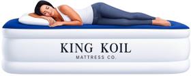 Colchão Inflável King Koil Queen Pillow Top à Prova dÁgua com Bomba 110V Colchão Inflável King Koil Queen Pillow Top à Prova dÁgua com Bomba 110V