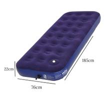 Colchão Inflável Mor Solteiro Durável C/fole 1,85x76x22cm Azul