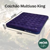 Colchão inflável Multiuso Mor Vários Tamanhos Até 160 Kg