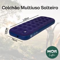 Colchão inflável Multiuso Mor Vários Tamanhos Até 160 Kg