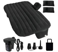 Colchão Inflável para Bancos de Carro Snel Home Cama Portátil Automotiva para Viagem e Descanso Colchão Inflável para Bancos de Carro Snel Home Cama Portátil Automotiva para Viagem e Descanso