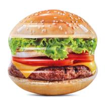 Colchão Inflável para Piscina Hamburguer Intex