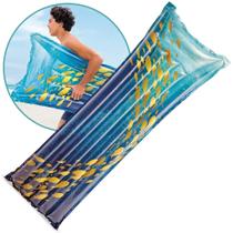 Colchão Inflável Piscina Praia Esteira Fashion - Intex Colchão Inflável Piscina Praia Esteira Fashion - Intex