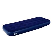 Colchão Inflável Solteiro 185X76X22cm - Azul - 279447 - Kala Colchão Inflável Solteiro 185X76X22cm - Azul - 279447 - Kala