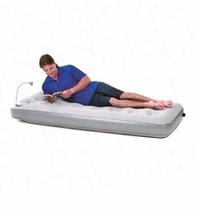 Colchão Inflável Solteiro Bestway com Rádio Despertador , Lanterna e Luminária de LED modelo 67405