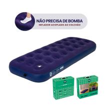 Colchão Inflável Solteiro com Inflador (Ref.: 409071)