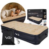 Colchão Inflável Solteiro Dura Tech Premium Resistente com Bomba Elétrica Embutida VG Plus Colchão Inflável Solteiro Dura Tech Premium Resistente com Bomba Elétrica Embutida VG Plus