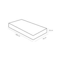 Colchão Iso Duplo Conforto (78x188x20) - Ortobom