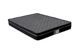 Colchão King 193x203x20 Molas Ensacadas D28 Euro Pillow Montreal Preto Sofá Casa