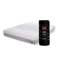 Colchão King 193x203x25cm - Espuma SoftGel Pillow Duplo NUV Roll Colchão King 193x203x25cm - Espuma SoftGel Pillow Duplo NUV Roll