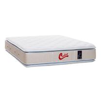 Colchão King Castor Vitagel Super Luxo Pocket Double Face 193X203X36