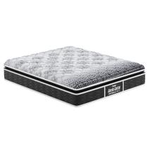 Colchão King D28 / EP Anatômico Guarda Costas Firmepedic Prómiddle Plus Pillow Top Black (193x203x28) - Probel