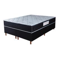 Colchão King D45 Famille + Base 203X193X68 Colchão King D45 Famille + Base 203X193X68