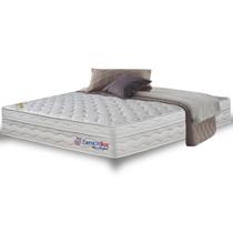 Colchão King de Molas Ensacadas com Espuma Viscoelástico Cama inBox Wonderful Branco 193x203x32