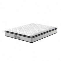 Colchão King Espuma AD Resistence Premium Probel 28cm Branco/Preto Branco Colchão King Espuma AD Resistence Premium Probel 28cm Branco/Preto Branco