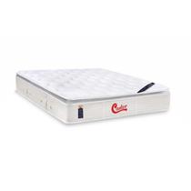 Colchão King Espuma Viscoelástico Visco Gel Molas Ensacadas Pocket Gold Star SLX Vitagel Pillow Top (193x203x29) - Castor Colchão King Espuma Viscoelástico Visco Gel Molas Ensacadas Pocket Gold Star SLX Vitagel Pillow Top (193x203x29) - Castor