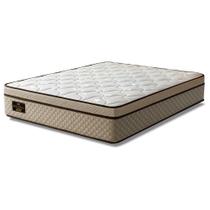 Colchão King Gazin Inglaterra Premium Molas Ensacadas E Euro Pillow 193x203x32cm Bege - Branco Colchão King Gazin Inglaterra Premium Molas Ensacadas E Euro Pillow 193x203x32cm Bege - Branco