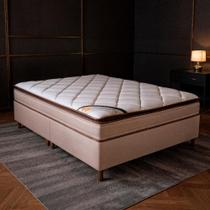 Colchão King Molas Ensacadas Colorado + Base 203x193x67