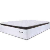 Colchão King Molas Ensacadas com Pillow Top Extra Conforto 193x203x38cm - Premium Sleep - BF Colchões