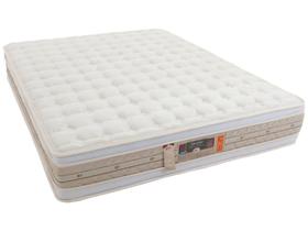 Colchão King Molas Ensacadas Pocket Silver Star Air Double Face Euro Pillow (193x203x34) - Castor