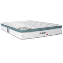 Colchão King Molas MasterPocket Ensacadas Meditare Euro Pillow (193x203x29) - Herval