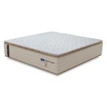 Colchão King Probel Molas Ensacadas Pillow Top 193x203x30cm Guarda Costas Genova Branco/Bege Colchão King Probel Molas Ensacadas Pillow Top 193x203x30cm Guarda Costas Genova Branco/Bege