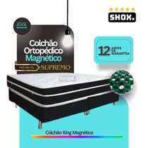 Colchão king Shox Supremo Ortopédico 203x193x35cm