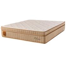 Colchão King Size 193X203X36 Prorelax Mediterrâneo Molas Ensacadas Euro Pillow One Face - Bege Colchão King Size 193X203X36 Prorelax Mediterrâneo Molas Ensacadas Euro Pillow One Face - Bege
