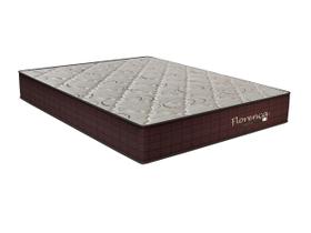 Colchão King Size Molas Bonnel (Hard Coil) Florença 30x193x203cm Orthoflex Marrom/Bege Colchão King Size Molas Bonnel (Hard Coil) Florença 30x193x203cm Orthoflex Marrom/Bege