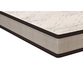 Colchão King Size Molas Pocket Ensacadas Starflex New 30x193x203cm Orthoflex Bege/Marrom Colchão King Size Molas Pocket Ensacadas Starflex New 30x193x203cm Orthoflex Bege/Marrom