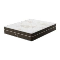 Colchão King Super Molas Ensacadas Linha 34x 203x 193cm Montreal Marrom/Bege Colchão King Super Molas Ensacadas Linha 34x 203x 193cm Montreal Marrom/Bege