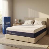 Colchão Luuna Supreme Firme, 5 Camadas de Espuma 32 cm com Bloqueio de Movimento, 10 Anos de Garantia Colchão Luuna Supreme Firme, 5 Camadas de Espuma 32 cm com Bloqueio de Movimento, 10 Anos de Garantia